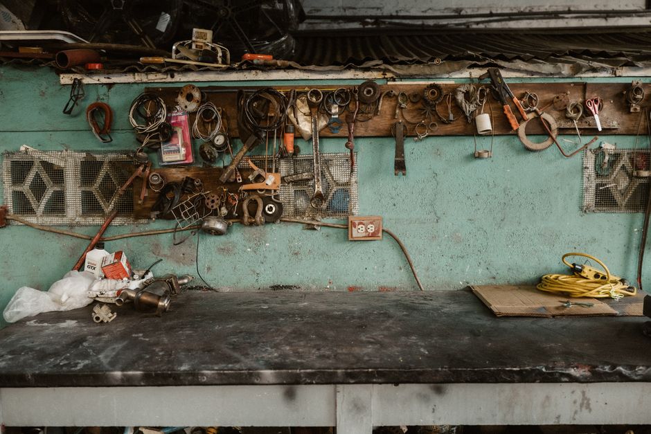 Établi &eacute;tabli d'atelier fixe